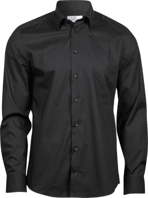 Stretch Luxury Shirt Black