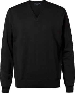 Copenhagen mens pullover v-neck, black