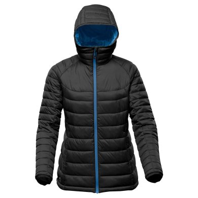 Women's Stavanger Thermal Jacket, black/azur