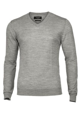 Classy luxury merino blend, grey