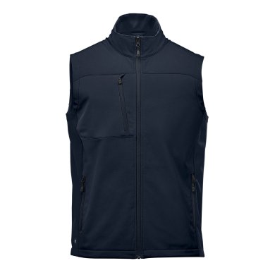 Men's Cascades Softshell Vest, navy