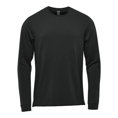 Men's Montebello Performance Long Sleeve Tee, black