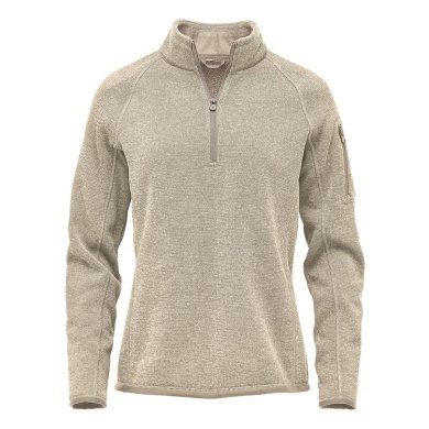 Women's Avalante 1/4 Zip Pullover, oatmeal heather