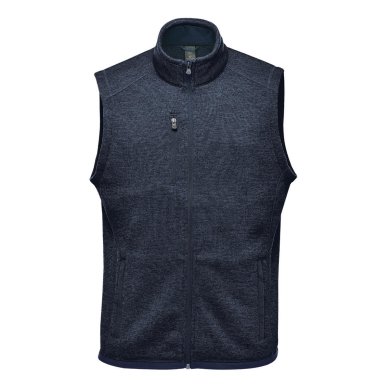 Men's Avalante Full Zip Fleece Vest, navy heather