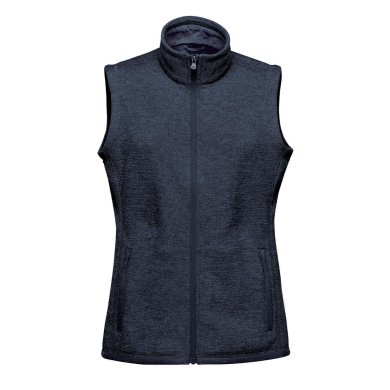 Women's Avalante Full Zip Fleece Vest, navy heather