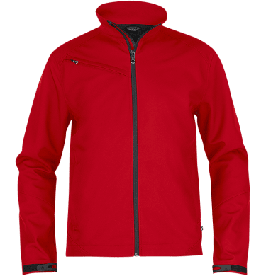 Softshell Jacket, red