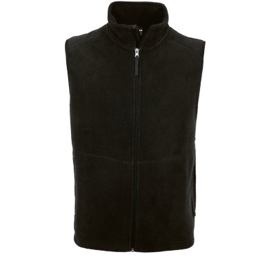 Light Fleece vest, black