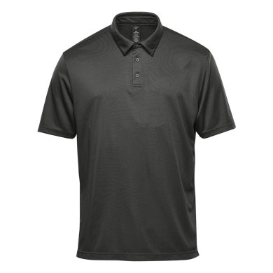 Men's Treeline Performance Short Sleeve Polo, graphite