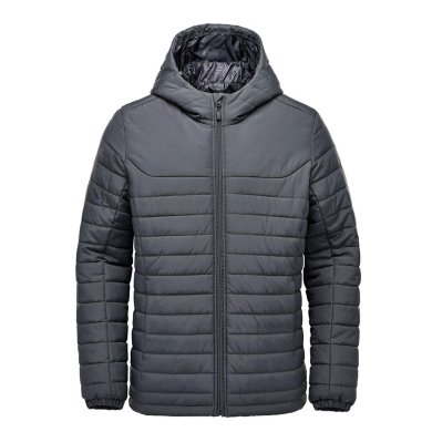 Men's Nautilus Quilted Hoody, dolphin