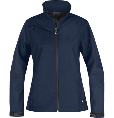 Womens Softshell Jacket, navy