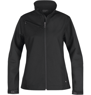 Womens Softshell Jacket, black
