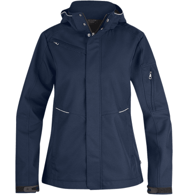 Womens Softshell Jacket 3-layer, navy