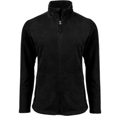Womens light Fleece Jacket, black