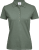 Women's Luxury Stretch Polo Leaf Green