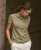 Women's Luxury Stretch Polo Clay