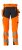 Byxor med hängfickor, orange/mörk marin