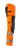 Byxor med hängfickor, orange/mörk marin