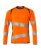 Sweatshirt, orange/petrolium