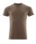 Kortärmad t-shirt premium, mörk sand