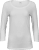 Women's Stretch 3/4 Sleeve Tee White