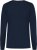 Berlin womens cardigan v-neck, dark blue melange