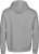 Urban Hooded Sweatshirt, unisex Heather Grey