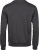 Ribbed Interlock Crew Neck, unisex Dark Grey