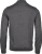 Half Zip Knit Grey Melange
