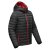 Men's Stavanger Thermal Jacket, black/red