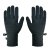 Treeline Touch-Screen Glove, black heather