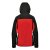 Women's Cascades Softshell Hoody, red/black