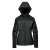 Women's Cascades Softshell Hoody, dolphin/black