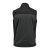 Men's Cascades Softshell Vest, dolphin/black
