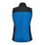 Women's Cascades Softshell Vest, azur/black