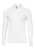 Deluxe longsleeve polo, white