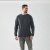 Men's Equinox Long Sleeve Tee, dolphin
