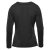 Women's Equinox Long Sleeve Tee, black