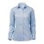 Light blue female stretch twill shirt, slimfit