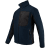 Pile fleece jacket, navy/black