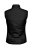 Woman horizontal quilted gilet, black