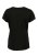 Woman stretch tee comfort fit, black
