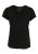 Woman stretch tee comfort fit, black