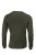 Luxury lightweight crewneck, olive
