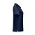 Women's Monterey S/S Piped Polo, navy/granite