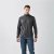 Men's Augusta 1/4 Zip Long Sleeve, graphite