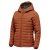Women's Nautilus Quilted Hoody, rust