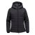 Women's Nautilus Quilted Hoody, black