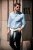 Classic oxford shirt slim fit, light blue