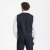 Traveller mens waistcoat modern fit, dark navy