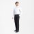 Traveller mens trouser regular fit, black